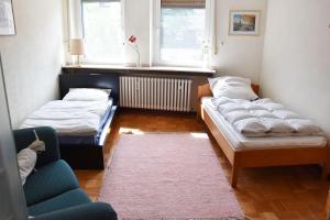 Postel nebo postele na pokoji v ubytování Apartment in Euskirchen