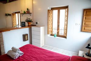 Postel nebo postele na pokoji v ubytování Casa Po