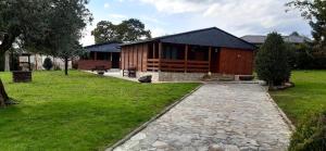 Ogród w obiekcie Casas da Chousa