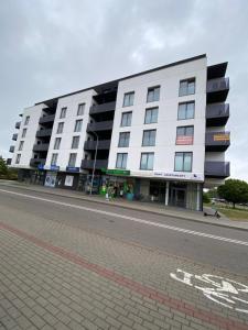 Budynek, w którym mieści się apartament