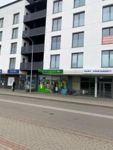 Budynek, w którym mieści się apartament