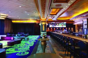 The lounge or bar area at Caesars Atlantic City Hotel & Casino