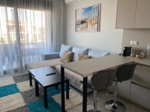 Posezení v ubytování Olea Luxury Apartments