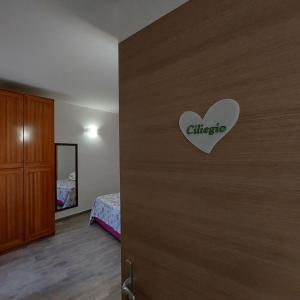 Postel nebo postele na pokoji v ubytování Cuore Verde del Cilento