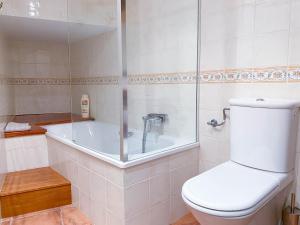 Koupelna v ubytování Casa Jonico