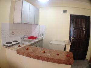 A bathroom at Semiz Apart Hotel