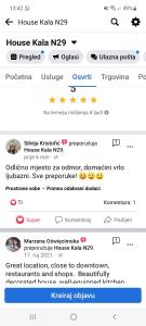 Fotografie z fotogalerie ubytování House Kala N29 v destinaci Jezera