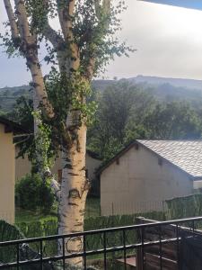 Widok na góry z tego domu wakacyjnego