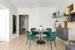 A seating area at Second Home Apartment