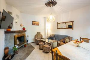 Гостиная зона в Guest House Geranium Arbanasi