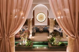 Posezení v ubytování Riad Nyla Wellness and Spa