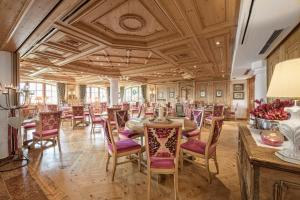 Restaurace v ubytování Alpines Lifestyle Hotel Tannenhof
