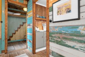 Η κουζίνα ή μικρή κουζίνα στο Rustic Retreat in the Center of Reykjavik