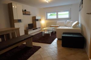 Ruang duduk di Apartment Germersheim