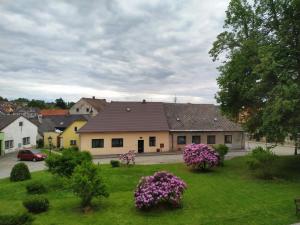 Zahrada ubytování Apartmán Počátky