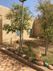 Κήπος έξω από το Gite d étape Khettara Oasis