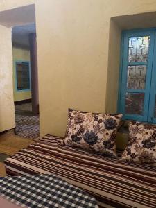 Χώρος καθιστικού στο Gite d étape Khettara Oasis