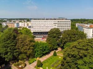 Budynek, w którym mieści się hotel
