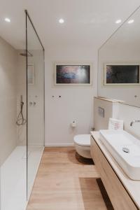 Ett badrum på Petit Luxe Volta Apartaments