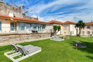 Jardín al aire libre en Oca Vitoria Village
