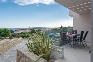 Balkoni atau teres di Luxury residence Luca