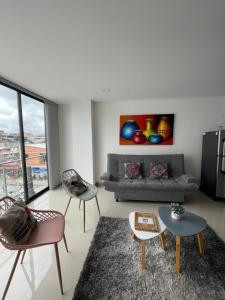 Istumisnurk majutusasutuses Nogales apartahotel