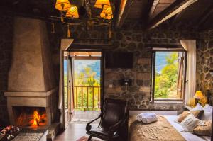 Posedenie v ubytovaní Nymfes Guesthouse