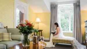 Χώρος καθιστικού στο The Abbeyleix Manor Hotel
