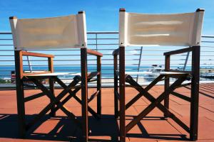 A balcony or terrace at Hotel Ali d'Oro
