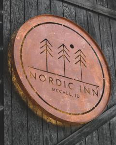 Placa ou logotipo do motel americano