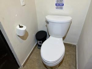 Koupelna v ubytování Hotel Balché