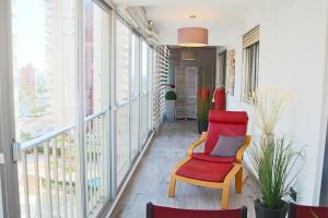 Zdjęcie z galerii obiektu Appartement Rosa N&B met Groot Terras met Zeezicht -70m van Strand w mieście Calpe
