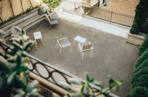 Patio alebo iná vonkajšia časť ubytovania Quarenghi16