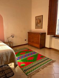 Posteľ alebo postele v izbe v ubytovaní Luxury apartment in a villa a few steps from the sea