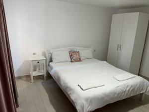 Postel nebo postele na pokoji v ubytování Vilele Delfin