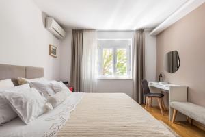 Posteľ alebo postele v izbe v ubytovaní Top Location Apartment "Park"