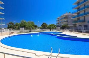 Bazén v ubytování Apartamento a 200 m del mar nebo v jeho okolí