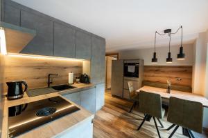 Cucina o angolo cottura di Das Lindtal - Appartements