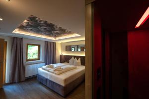 Letto o letti in una camera di Das Lindtal - Appartements