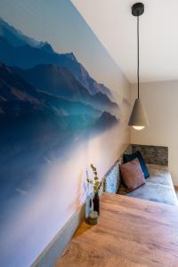 Letto o letti in una camera di Das Lindtal - Appartements