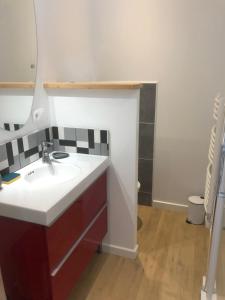 Kúpeľňa v ubytovaní Superbe studio centre ville La Rochelle, au calme