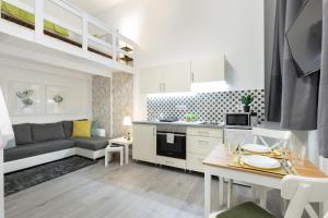 Kuchyň nebo kuchyňský kout v ubytování Budapest Holidays Central