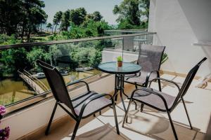 Balkón nebo terasa v ubytování Apartments Cungu