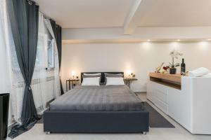 Posteľ alebo postele v izbe v ubytovaní Studio Apartman Mirakul