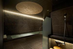 Koupelna v ubytování HOTEL AMANEK Kanazawa
