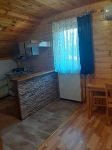Kuchyň nebo kuchyňský kout v ubytování Apartman Marica
