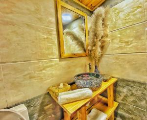 Koupelna v ubytování Hmong house Sapa + 37 fotografií
