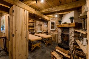 Kúpele alebo wellness v ubytovaní Gościniec pod Zającem