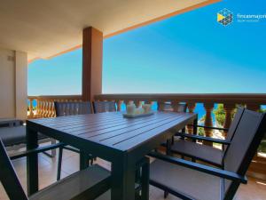 Balkón alebo terasa v ubytovaní Apartamento Beach Cala Pi