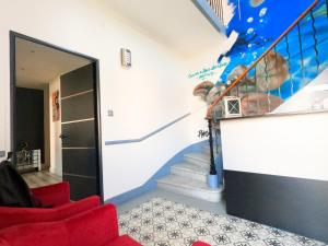 Posedenie v ubytovaní SUPERBE MAISON 6 ch, 4 sdb, terrasses et billard
